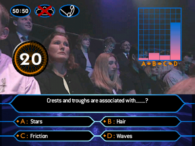 Ask the audience is a perfect example of obtaining the wisdom of the crowd